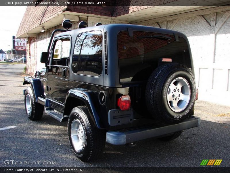 Black / Camel/Dark Green 2001 Jeep Wrangler Sahara 4x4