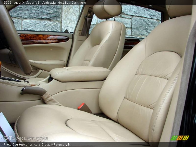 Anthracite Metallic / Cashmere 2002 Jaguar XJ Super V8