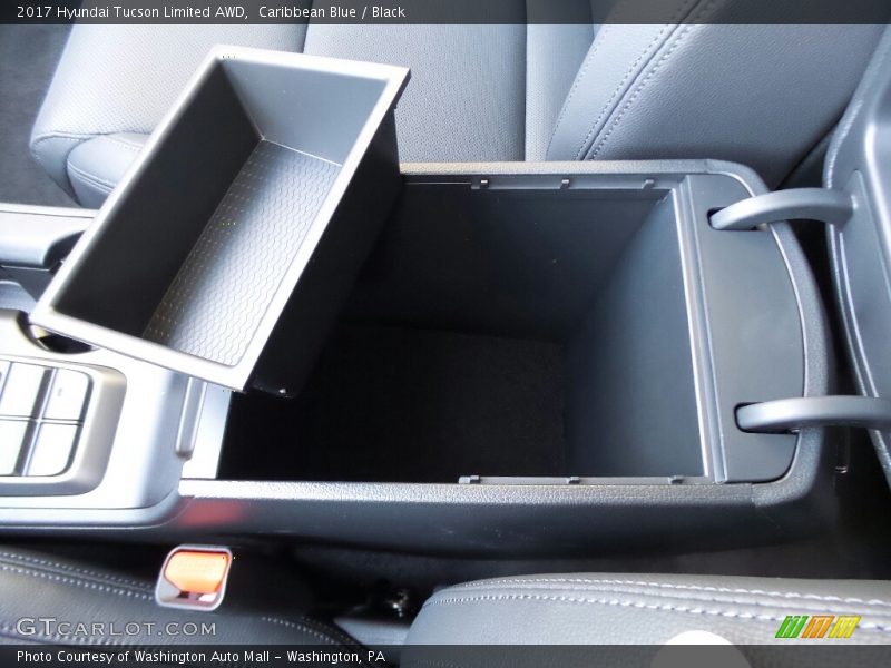 Caribbean Blue / Black 2017 Hyundai Tucson Limited AWD