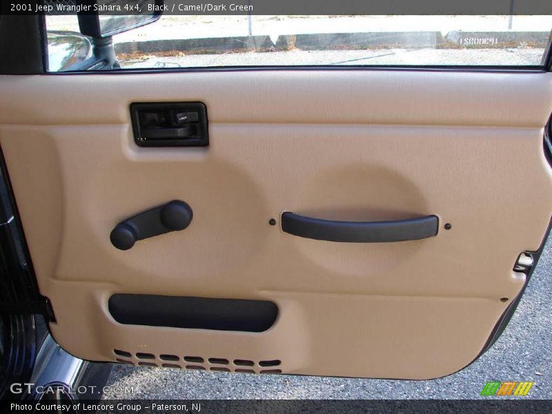 Black / Camel/Dark Green 2001 Jeep Wrangler Sahara 4x4