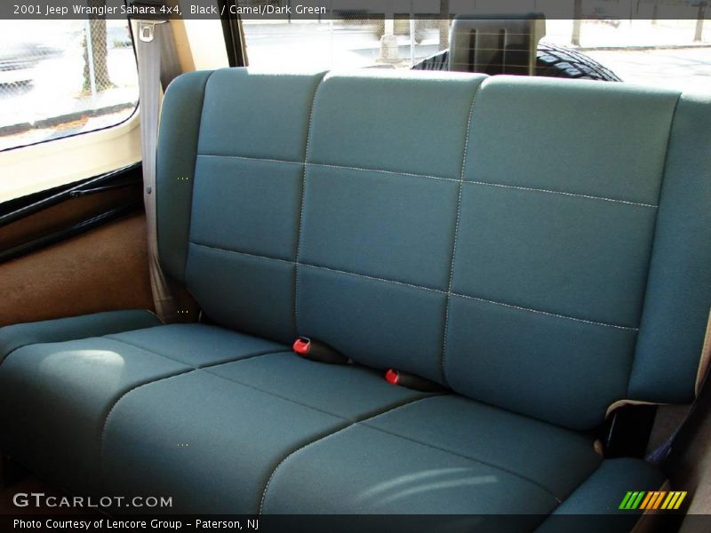 Black / Camel/Dark Green 2001 Jeep Wrangler Sahara 4x4