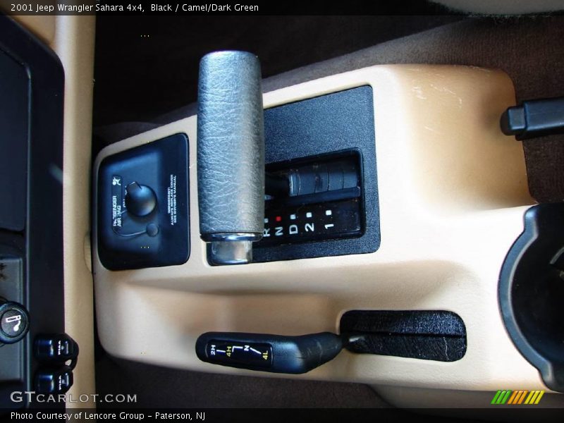 Black / Camel/Dark Green 2001 Jeep Wrangler Sahara 4x4