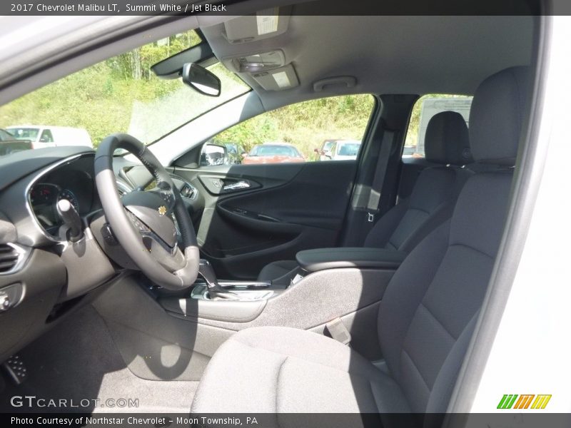 Summit White / Jet Black 2017 Chevrolet Malibu LT