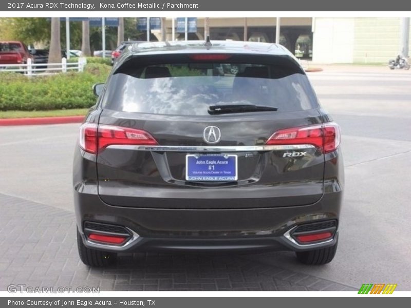 Kona Coffee Metallic / Parchment 2017 Acura RDX Technology