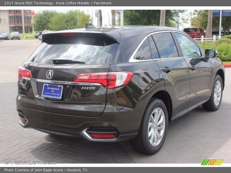 Kona Coffee Metallic / Parchment 2017 Acura RDX Technology