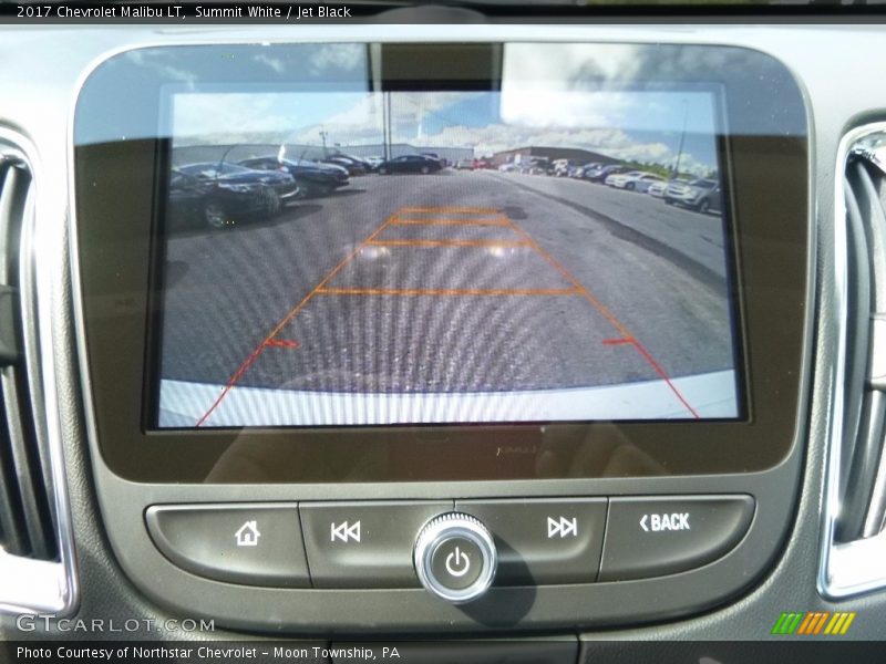 Summit White / Jet Black 2017 Chevrolet Malibu LT