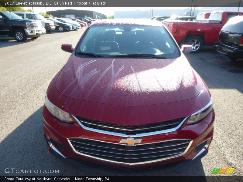 Cajun Red Tintcoat / Jet Black 2017 Chevrolet Malibu LT