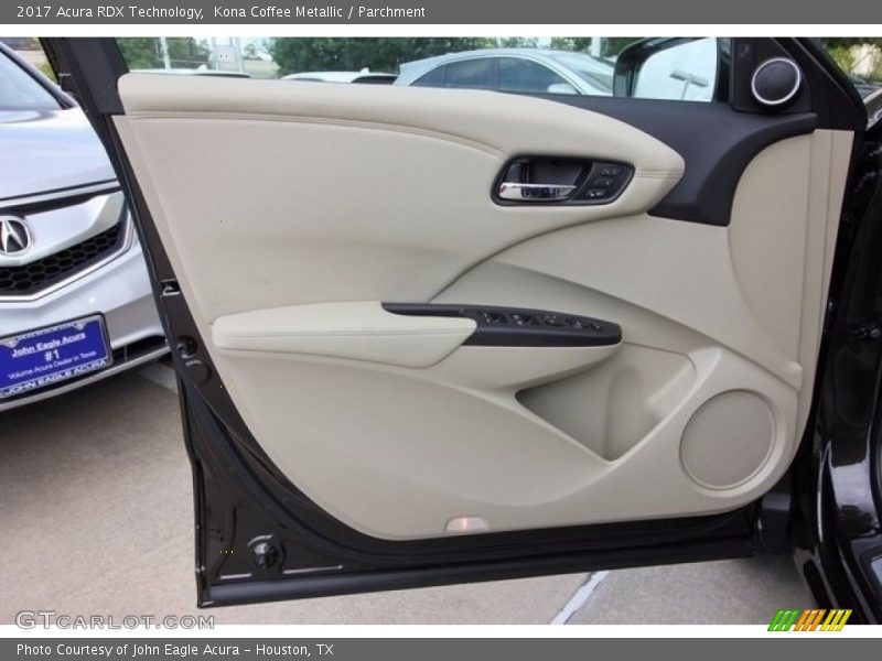 Kona Coffee Metallic / Parchment 2017 Acura RDX Technology