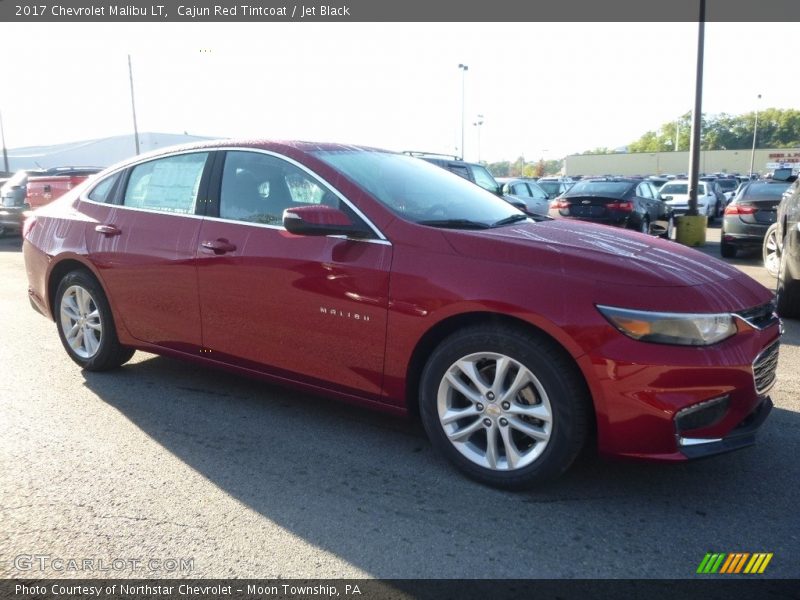 Cajun Red Tintcoat / Jet Black 2017 Chevrolet Malibu LT
