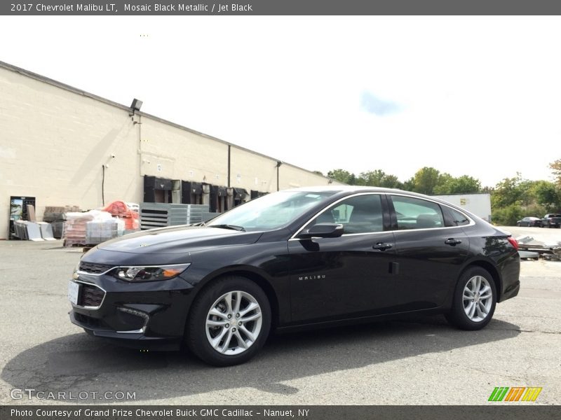 Mosaic Black Metallic / Jet Black 2017 Chevrolet Malibu LT