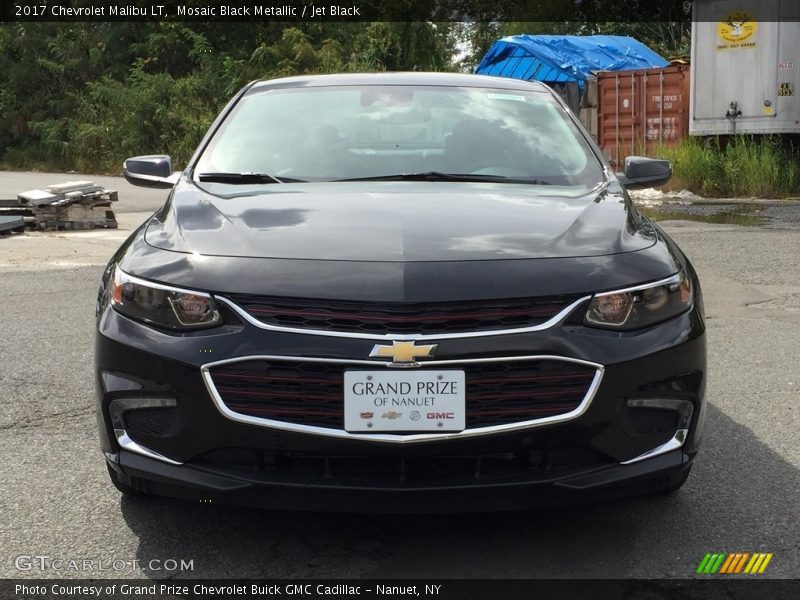 Mosaic Black Metallic / Jet Black 2017 Chevrolet Malibu LT
