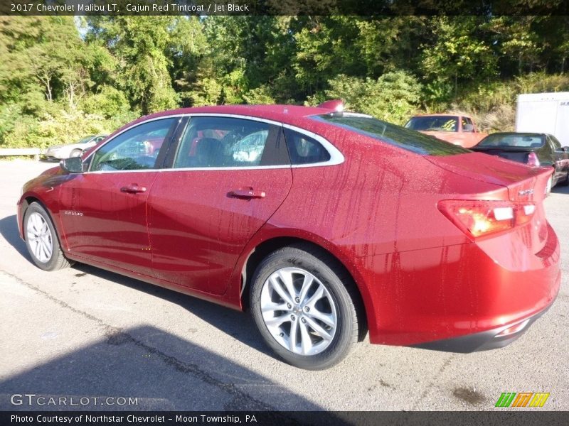 Cajun Red Tintcoat / Jet Black 2017 Chevrolet Malibu LT