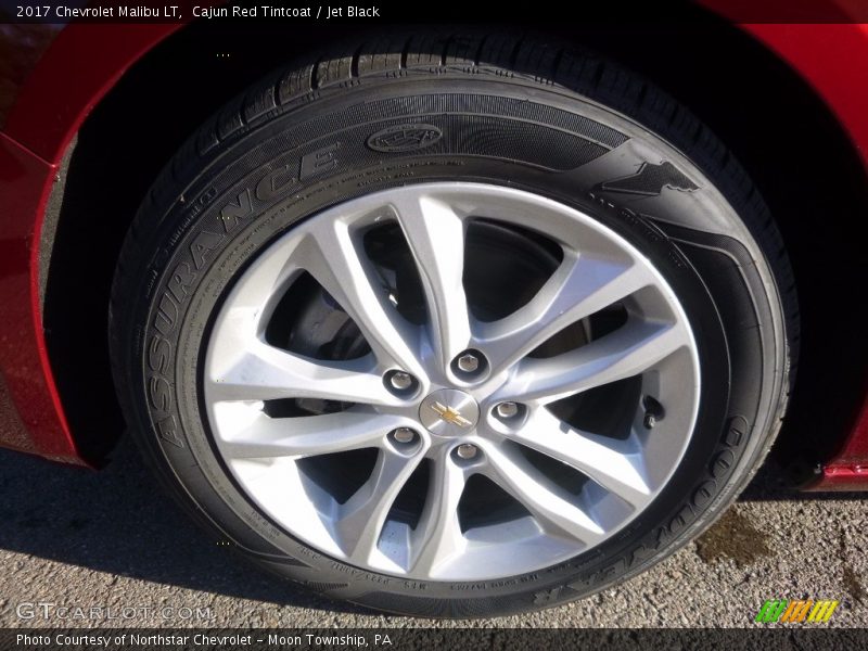 Cajun Red Tintcoat / Jet Black 2017 Chevrolet Malibu LT