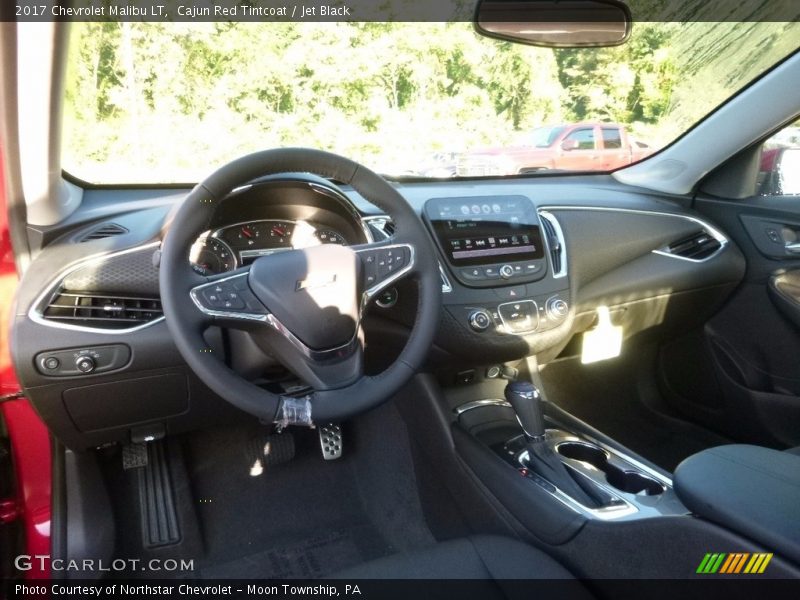 Cajun Red Tintcoat / Jet Black 2017 Chevrolet Malibu LT