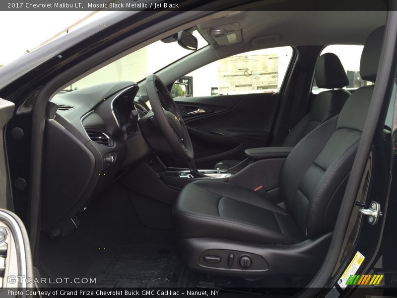 Mosaic Black Metallic / Jet Black 2017 Chevrolet Malibu LT