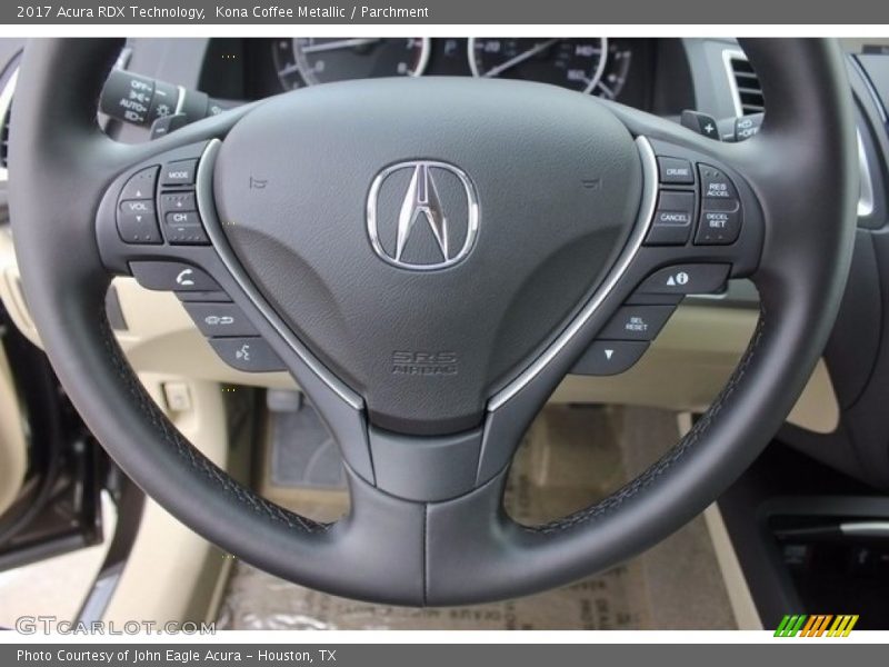 Kona Coffee Metallic / Parchment 2017 Acura RDX Technology