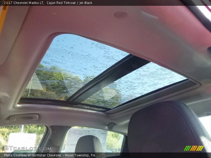 Cajun Red Tintcoat / Jet Black 2017 Chevrolet Malibu LT