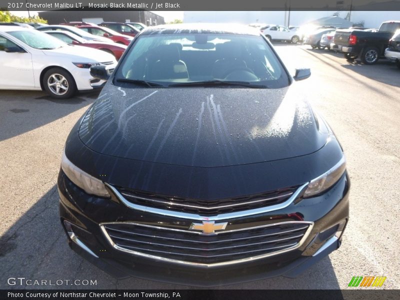 Mosaic Black Metallic / Jet Black 2017 Chevrolet Malibu LT