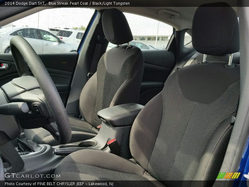 Blue Streak Pearl Coat / Black/Light Tungsten 2014 Dodge Dart SXT