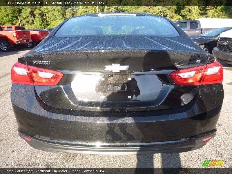 Mosaic Black Metallic / Jet Black 2017 Chevrolet Malibu LT