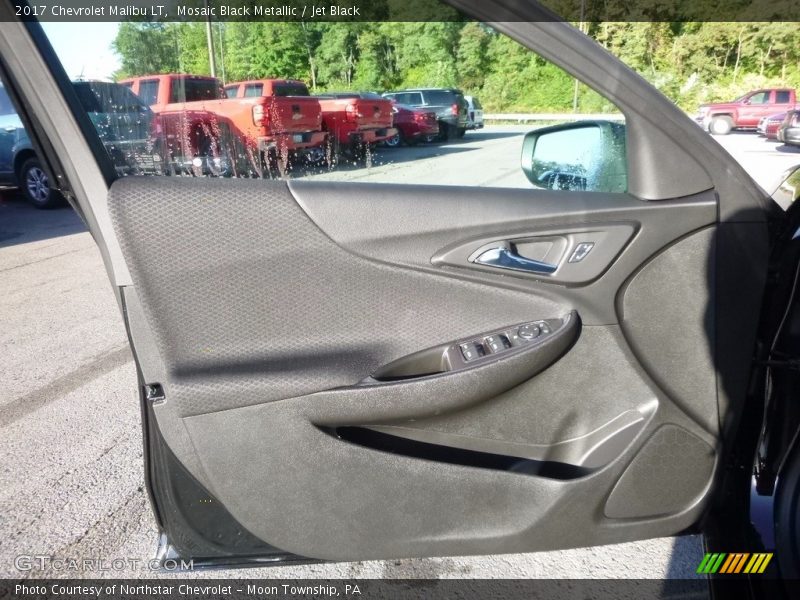 Mosaic Black Metallic / Jet Black 2017 Chevrolet Malibu LT