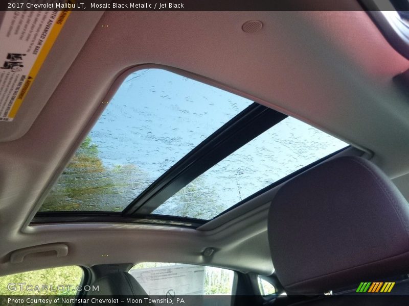 Mosaic Black Metallic / Jet Black 2017 Chevrolet Malibu LT