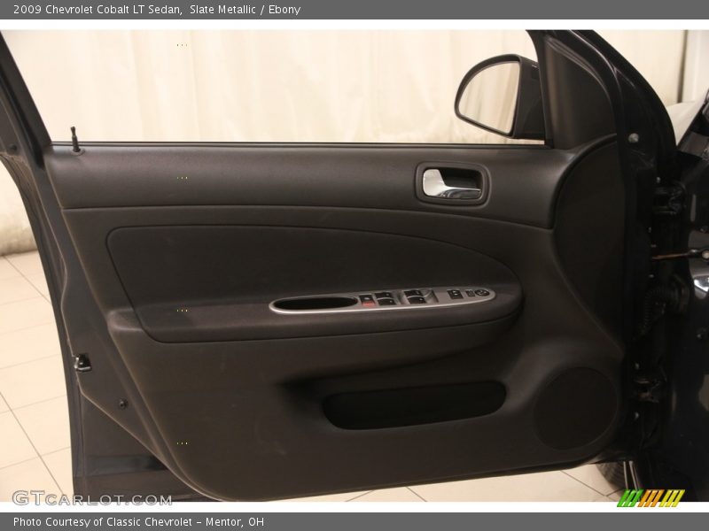 Slate Metallic / Ebony 2009 Chevrolet Cobalt LT Sedan