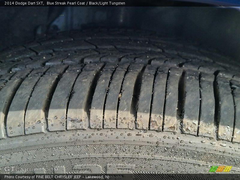 Blue Streak Pearl Coat / Black/Light Tungsten 2014 Dodge Dart SXT
