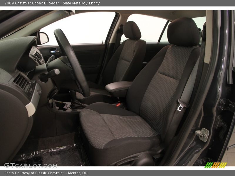 Slate Metallic / Ebony 2009 Chevrolet Cobalt LT Sedan