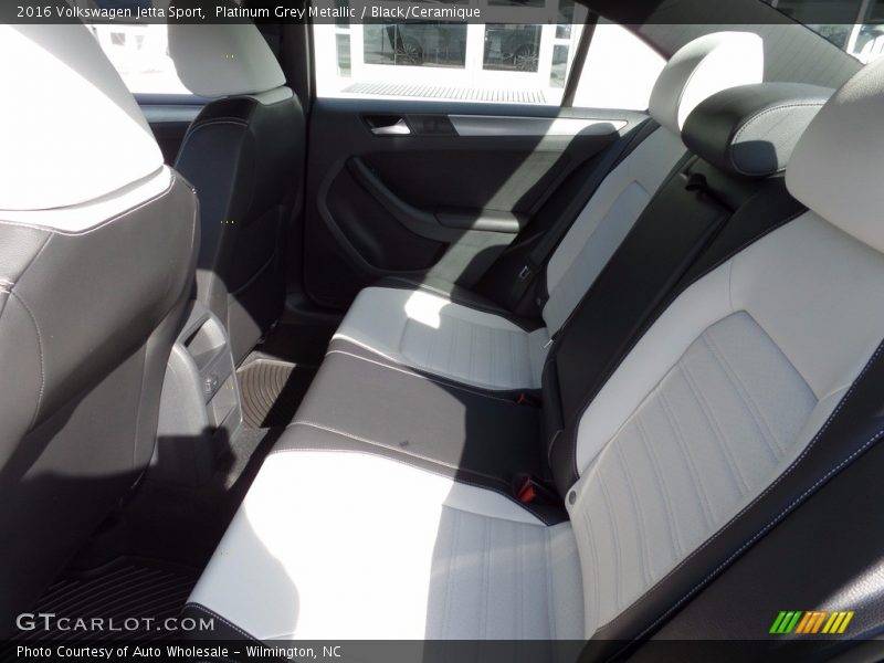 Rear Seat of 2016 Jetta Sport