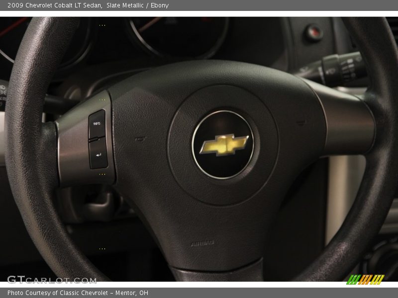 Slate Metallic / Ebony 2009 Chevrolet Cobalt LT Sedan