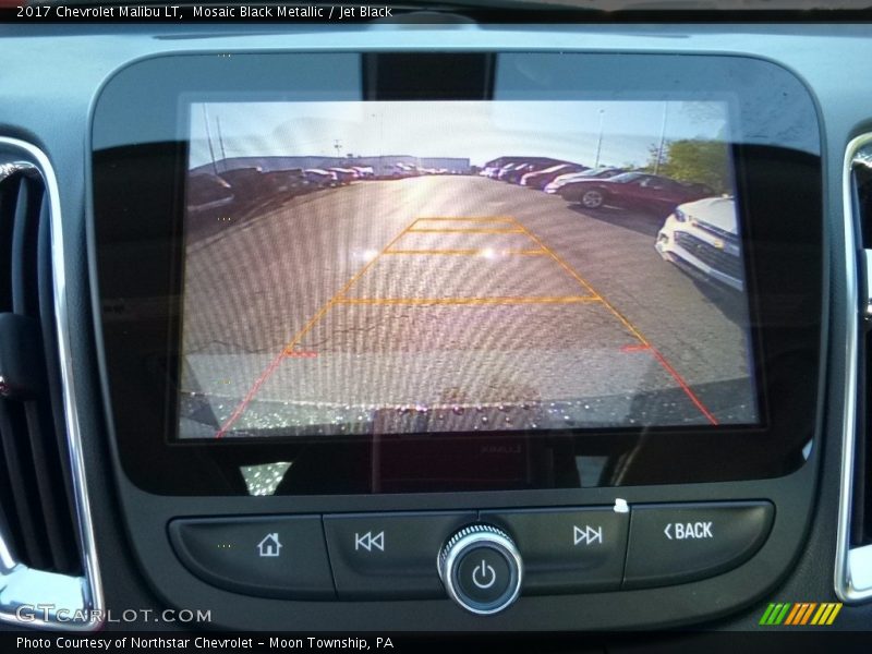 Mosaic Black Metallic / Jet Black 2017 Chevrolet Malibu LT