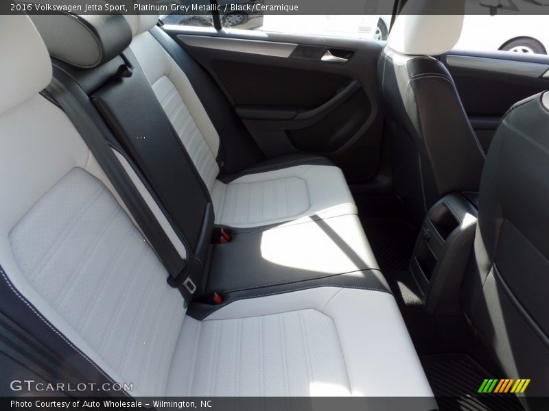 Rear Seat of 2016 Jetta Sport