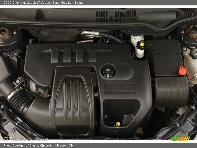 Slate Metallic / Ebony 2009 Chevrolet Cobalt LT Sedan