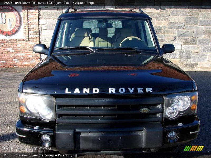 Java Black / Alpaca Beige 2003 Land Rover Discovery HSE