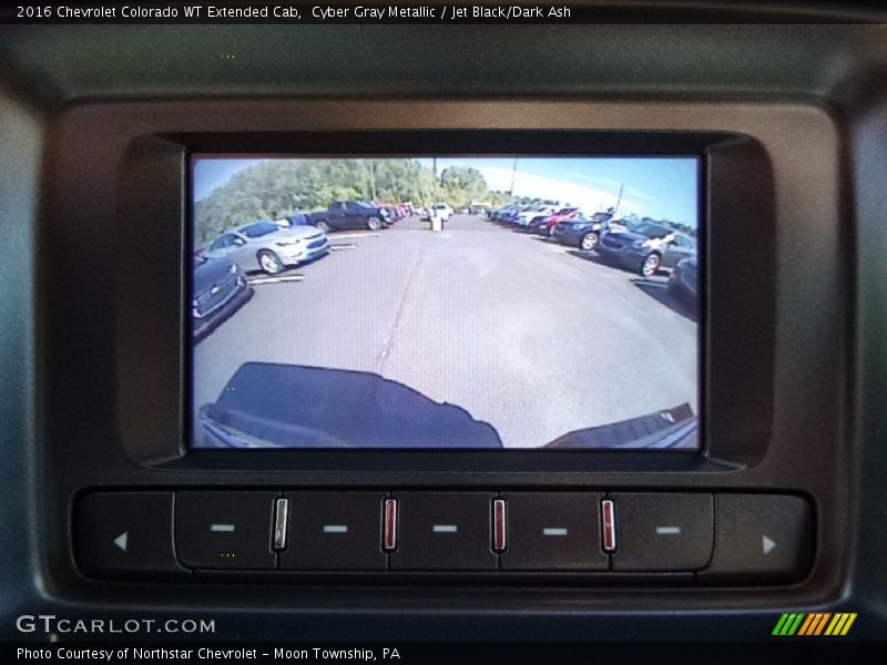 Cyber Gray Metallic / Jet Black/Dark Ash 2016 Chevrolet Colorado WT Extended Cab