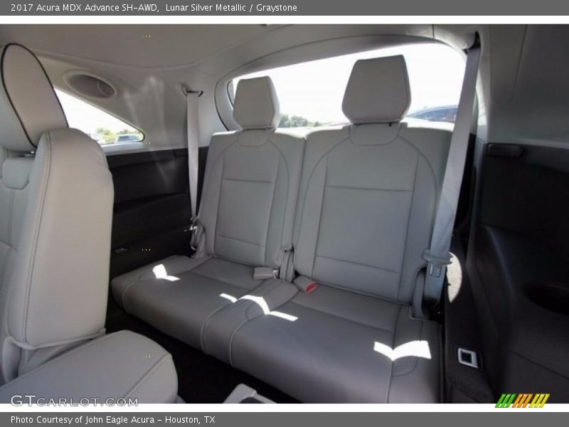 Lunar Silver Metallic / Graystone 2017 Acura MDX Advance SH-AWD