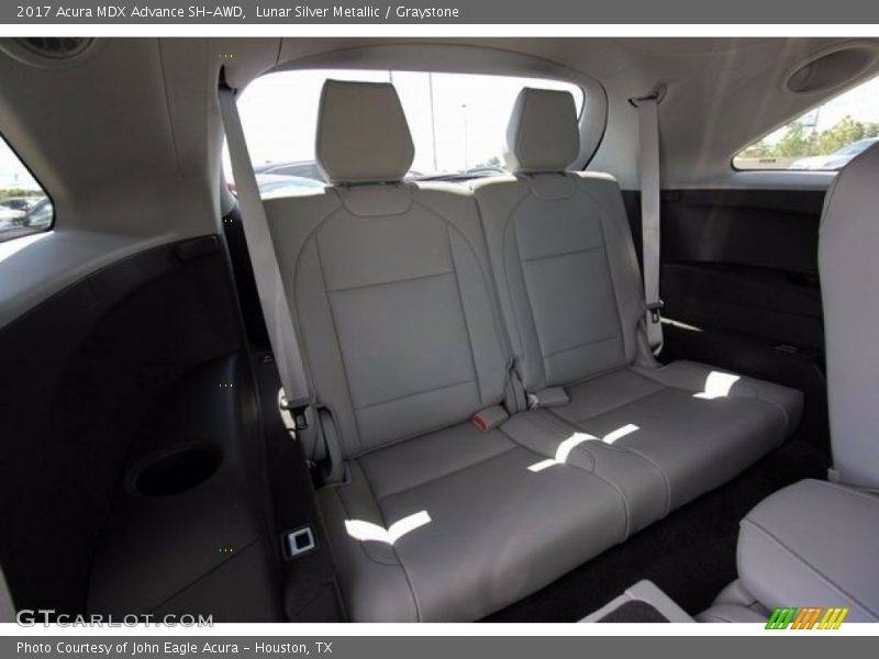 Lunar Silver Metallic / Graystone 2017 Acura MDX Advance SH-AWD