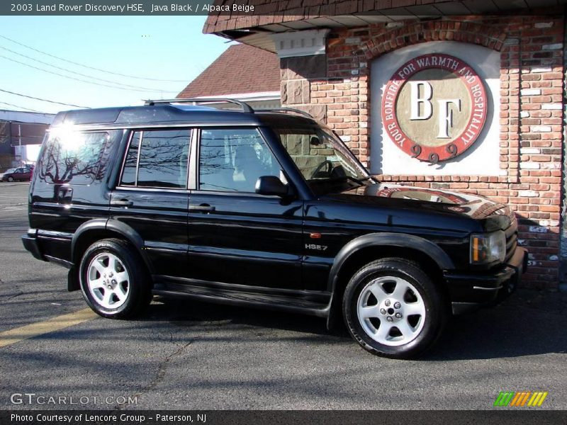 Java Black / Alpaca Beige 2003 Land Rover Discovery HSE