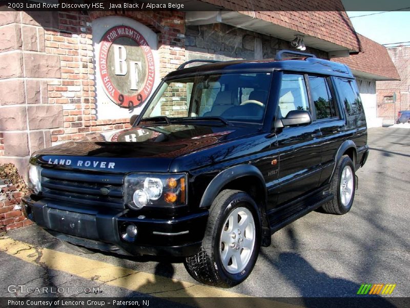 Java Black / Alpaca Beige 2003 Land Rover Discovery HSE