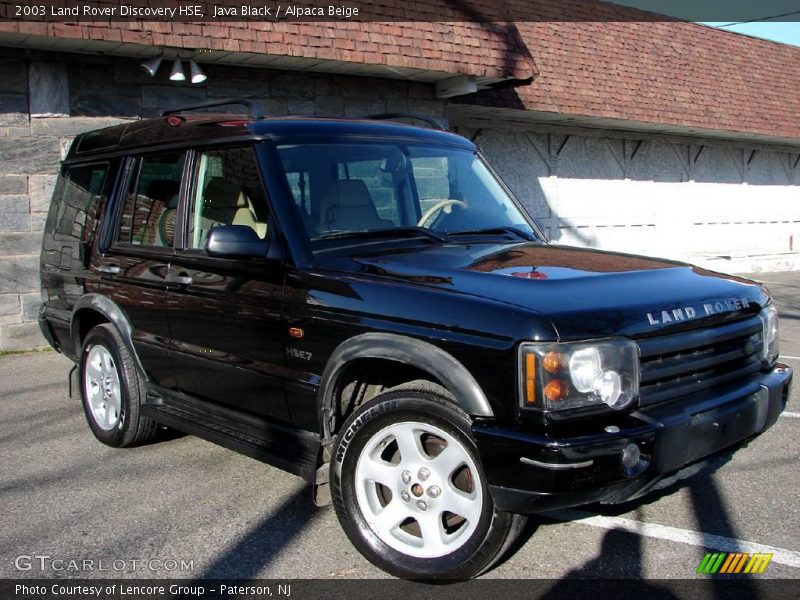 Java Black / Alpaca Beige 2003 Land Rover Discovery HSE