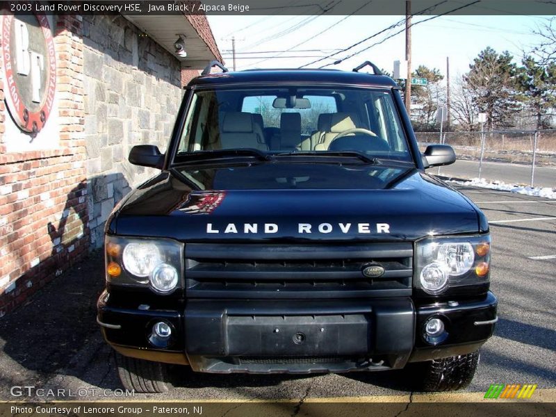 Java Black / Alpaca Beige 2003 Land Rover Discovery HSE