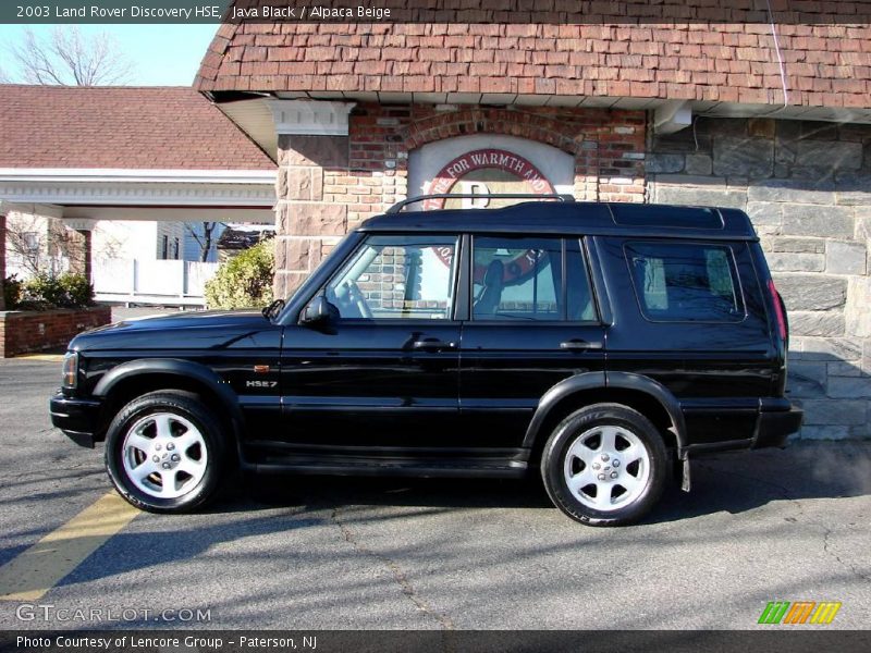 Java Black / Alpaca Beige 2003 Land Rover Discovery HSE