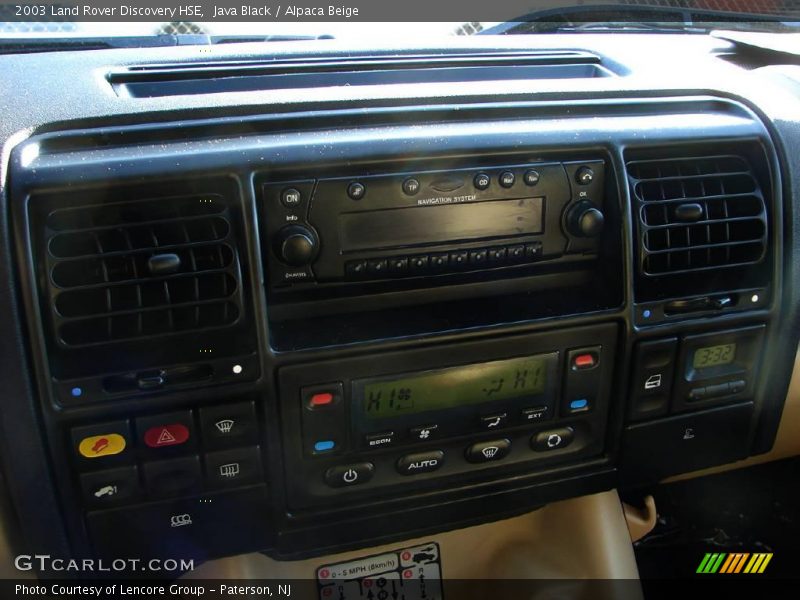 Java Black / Alpaca Beige 2003 Land Rover Discovery HSE