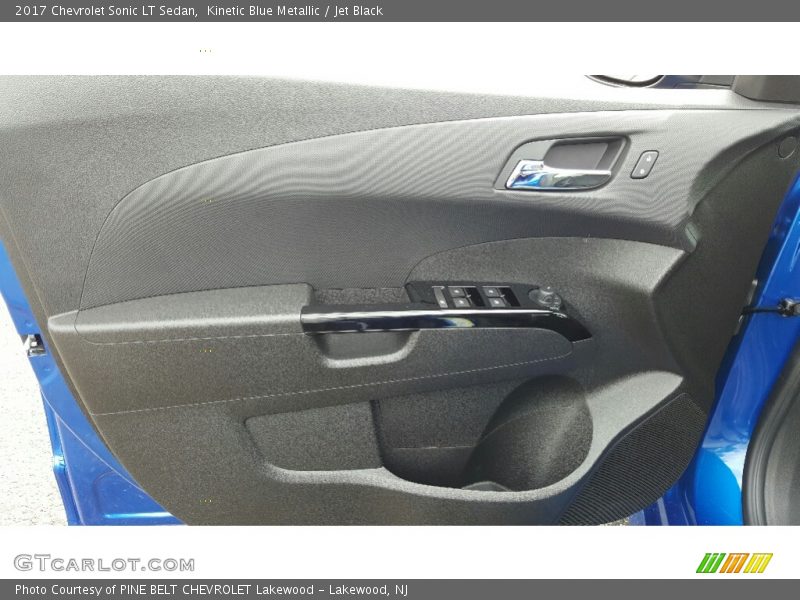 Kinetic Blue Metallic / Jet Black 2017 Chevrolet Sonic LT Sedan
