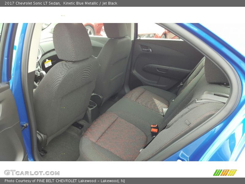 Kinetic Blue Metallic / Jet Black 2017 Chevrolet Sonic LT Sedan