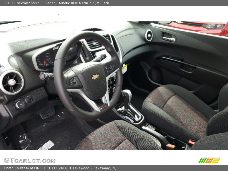 Kinetic Blue Metallic / Jet Black 2017 Chevrolet Sonic LT Sedan