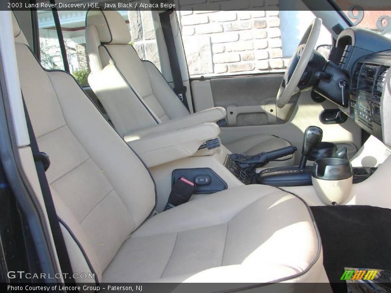 Java Black / Alpaca Beige 2003 Land Rover Discovery HSE