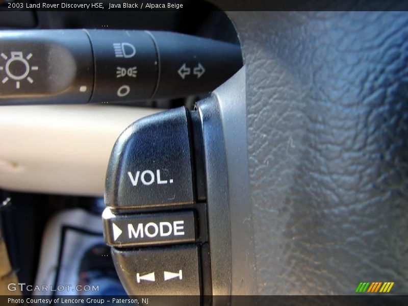 Java Black / Alpaca Beige 2003 Land Rover Discovery HSE