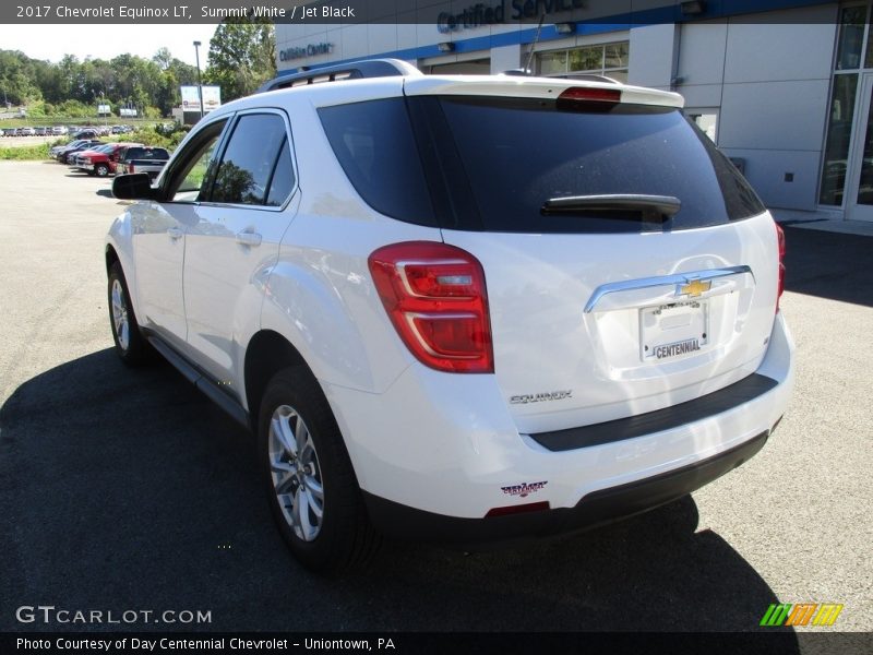 Summit White / Jet Black 2017 Chevrolet Equinox LT